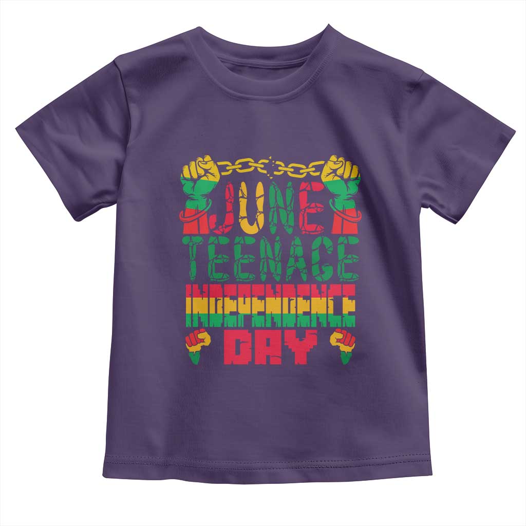 Juneteenth 1865 Independence Day Toddler T Shirt