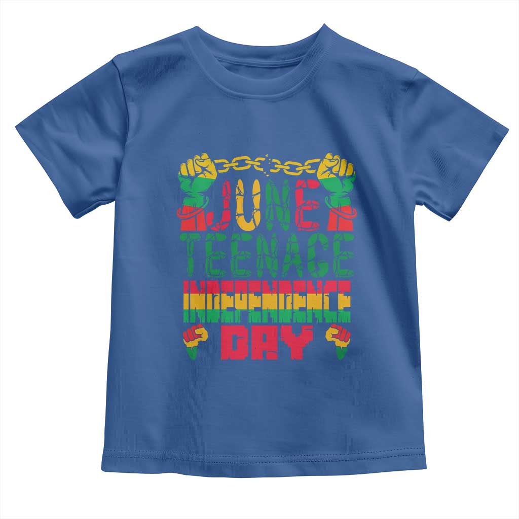 Juneteenth 1865 Independence Day Toddler T Shirt