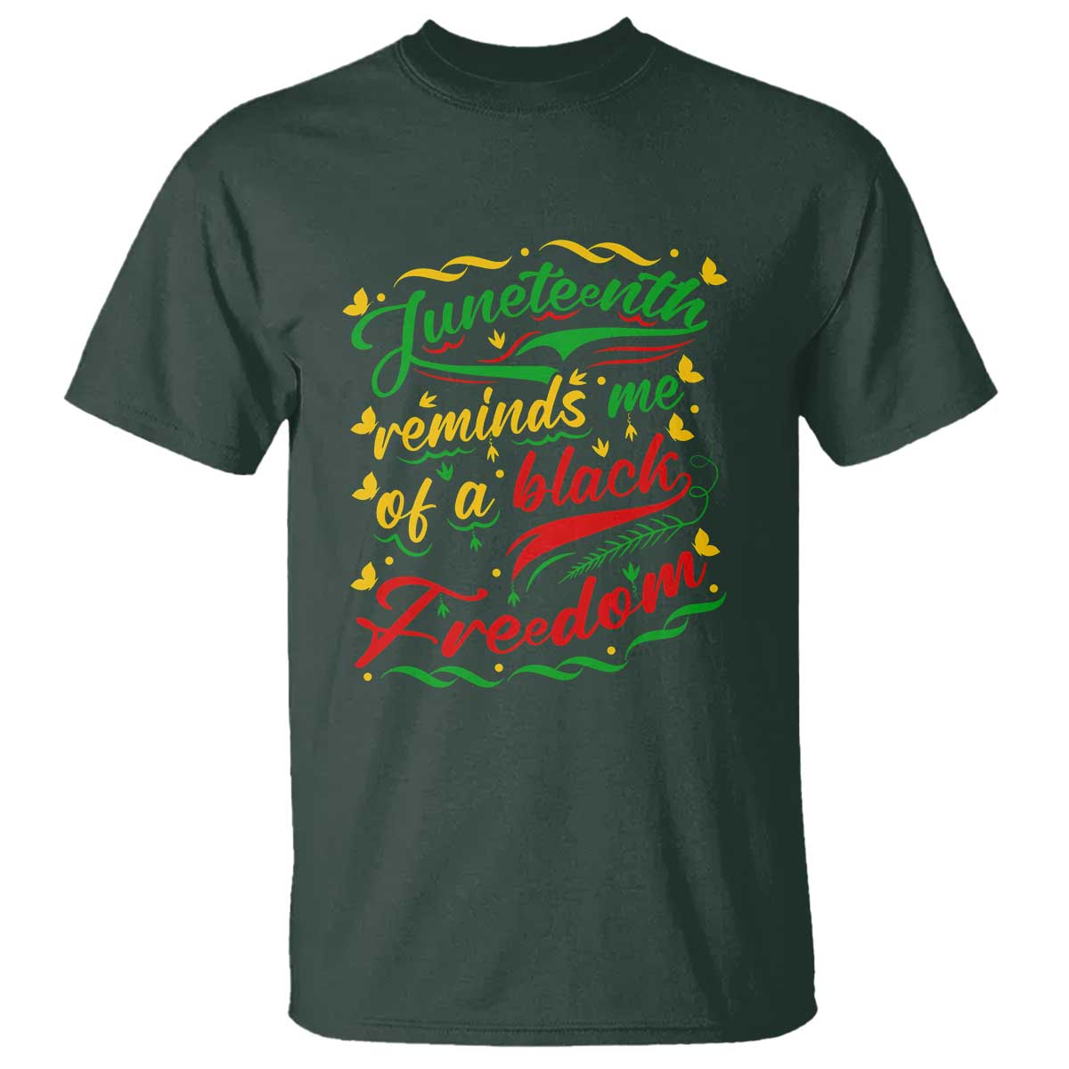 Black History Pride T Shirt Juneteenth Reminds Me Of a Black Freedom