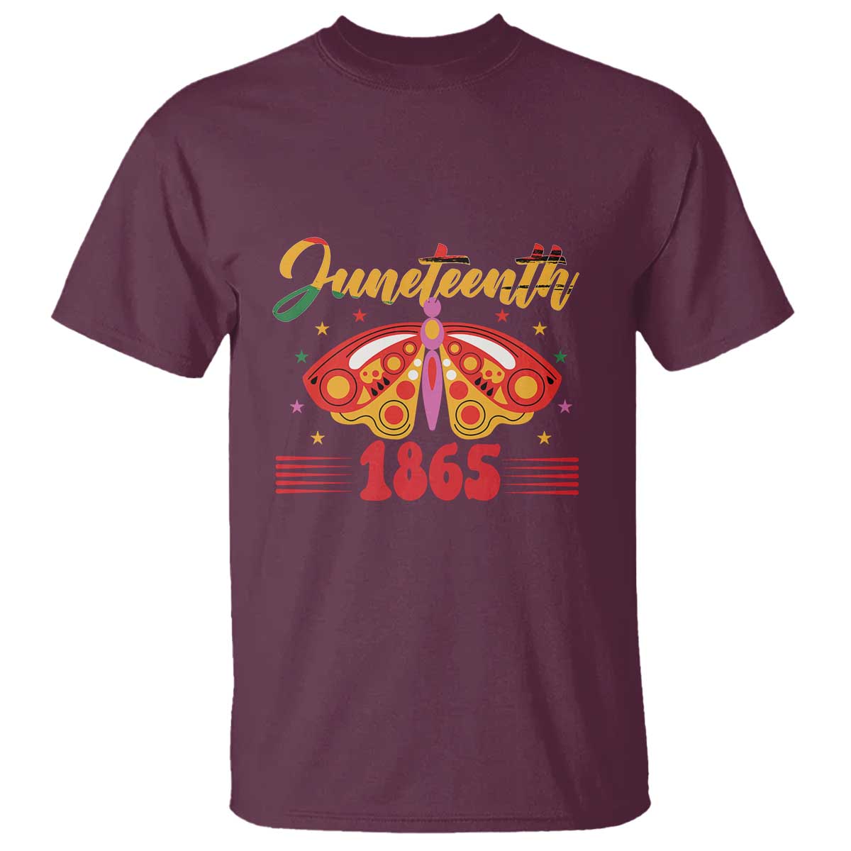 Juneteenth 1865 Butterfly T Shirt