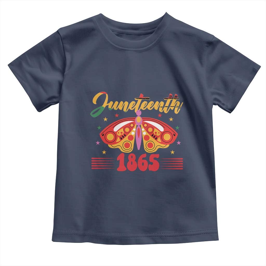 Juneteenth 1865 Butterfly Toddler T Shirt