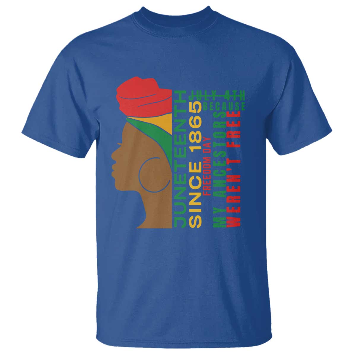 Juneteenth Since 1865 T Shirt My Ancestors Weren't Free
