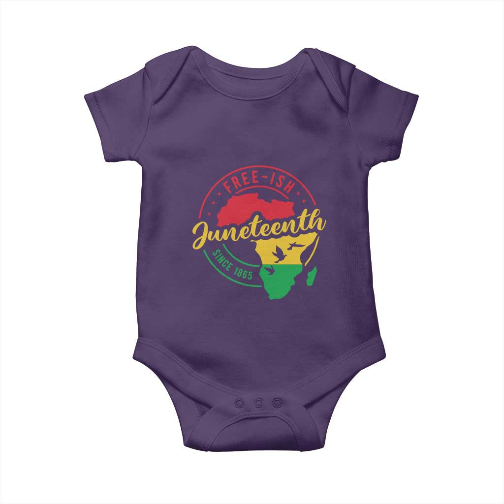 Free-ish Juneteenth Since 1865 Baby Onesie