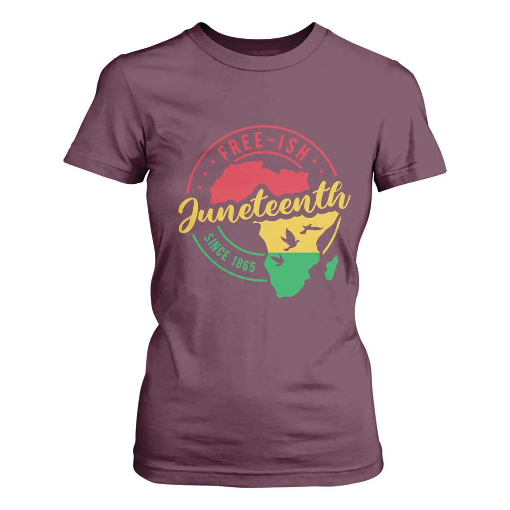 Free-ish Juneteenth Since 1865 T Shirt For Women