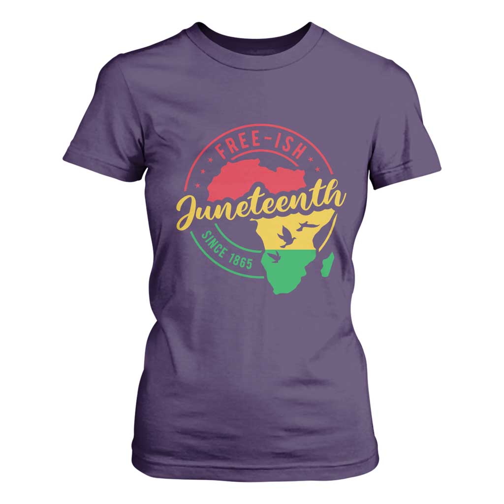 Free-ish Juneteenth Since 1865 T Shirt For Women