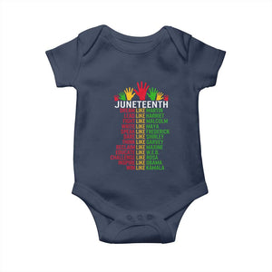 Juneteenth 1865 Baby Onesie Dream Like Leaders