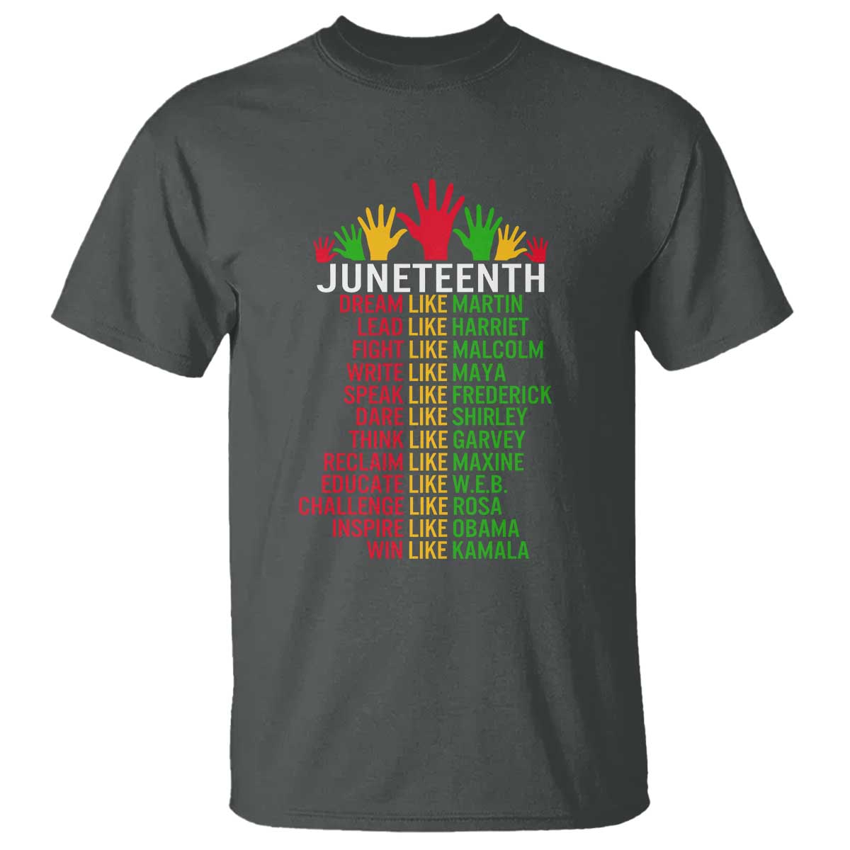 Juneteenth 1865 T Shirt Dream Like Leaders