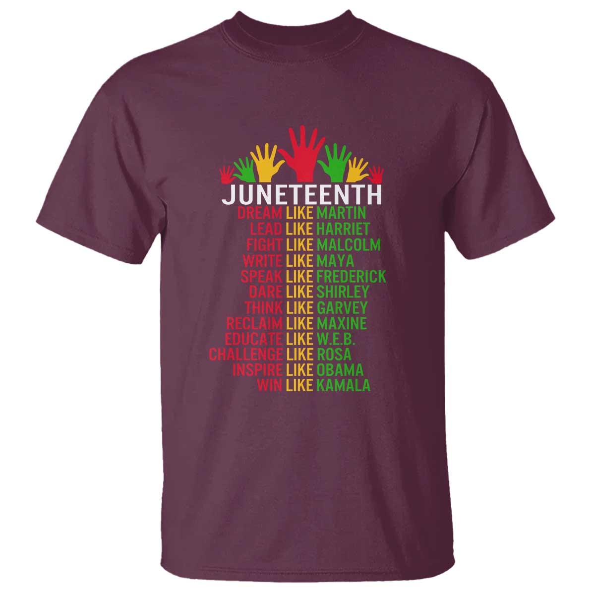 Juneteenth 1865 T Shirt Dream Like Leaders