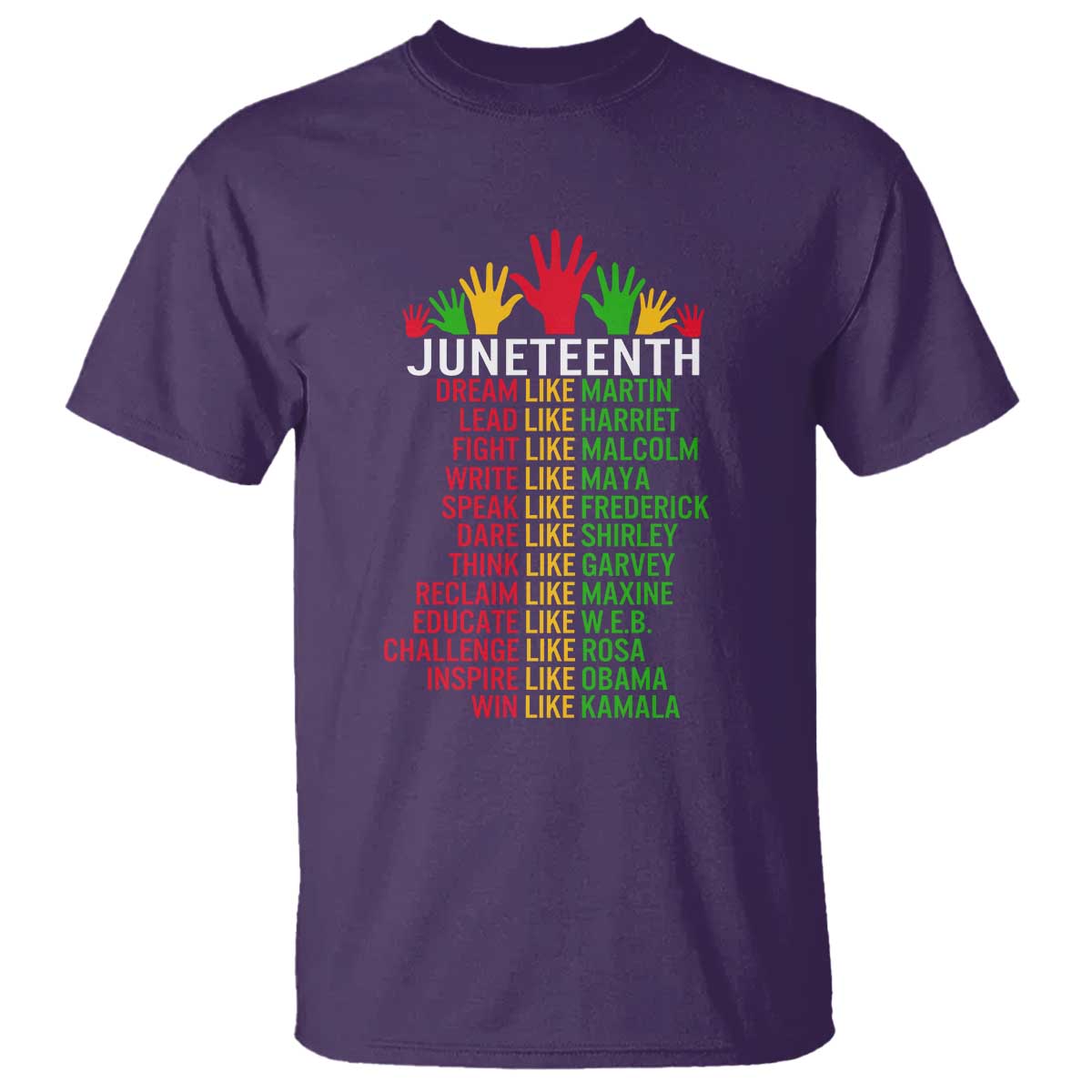 Juneteenth 1865 T Shirt Dream Like Leaders