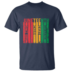 Juneteenth Since 1865 T Shirt Breaking Every Chain
