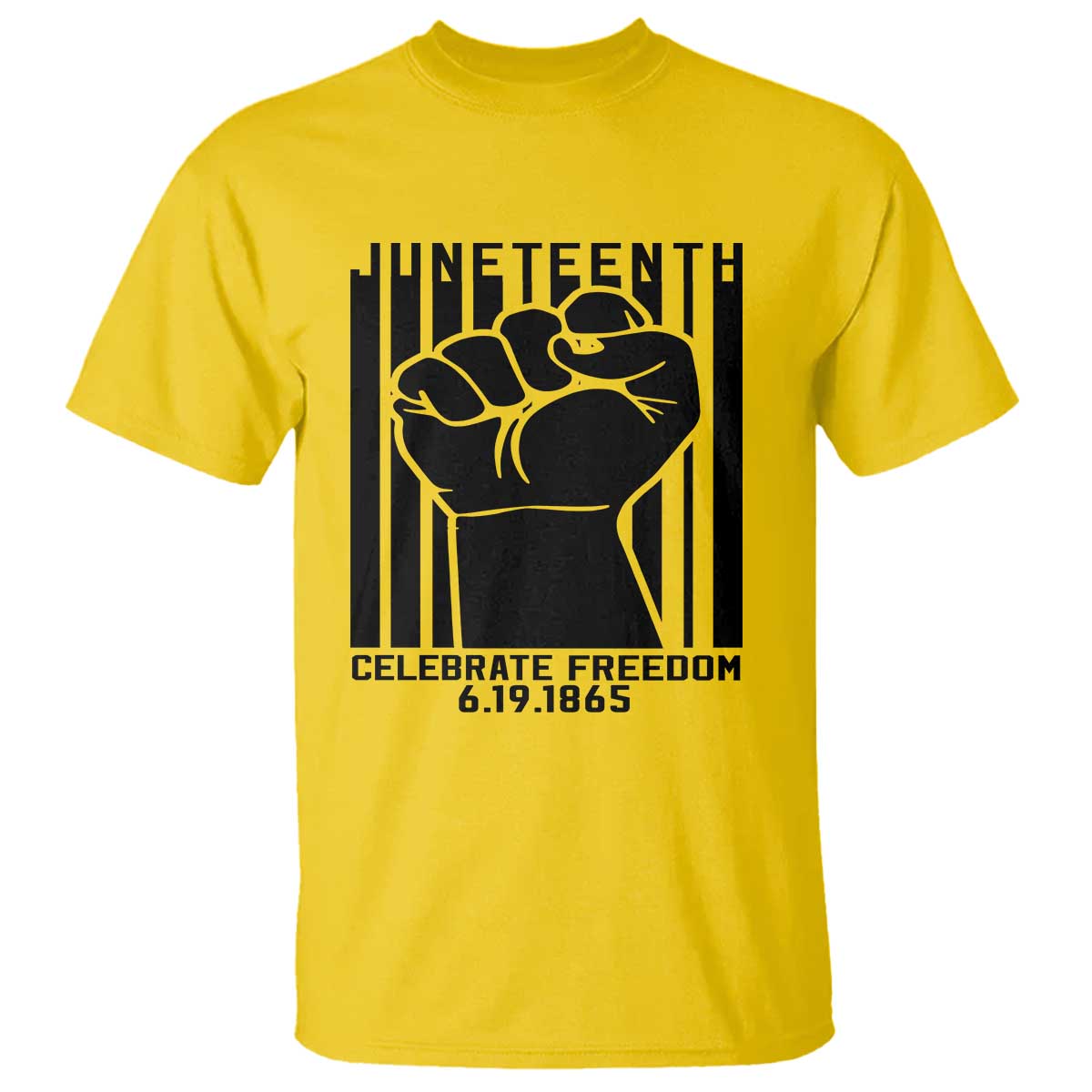 Juneteenth 1865 Independence T Shirt Celebrate Freedom Raised Fist