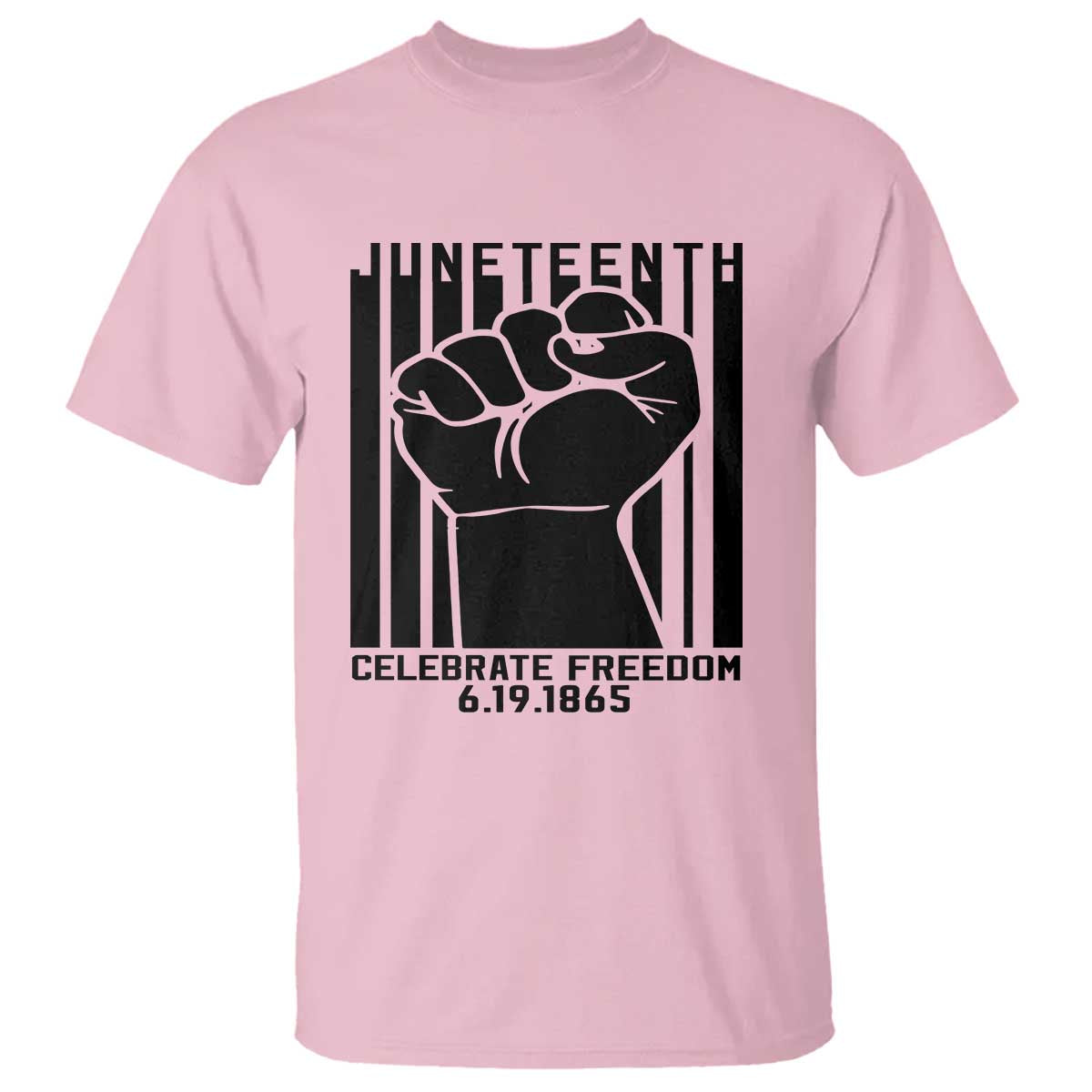 Juneteenth 1865 Independence T Shirt Celebrate Freedom Raised Fist