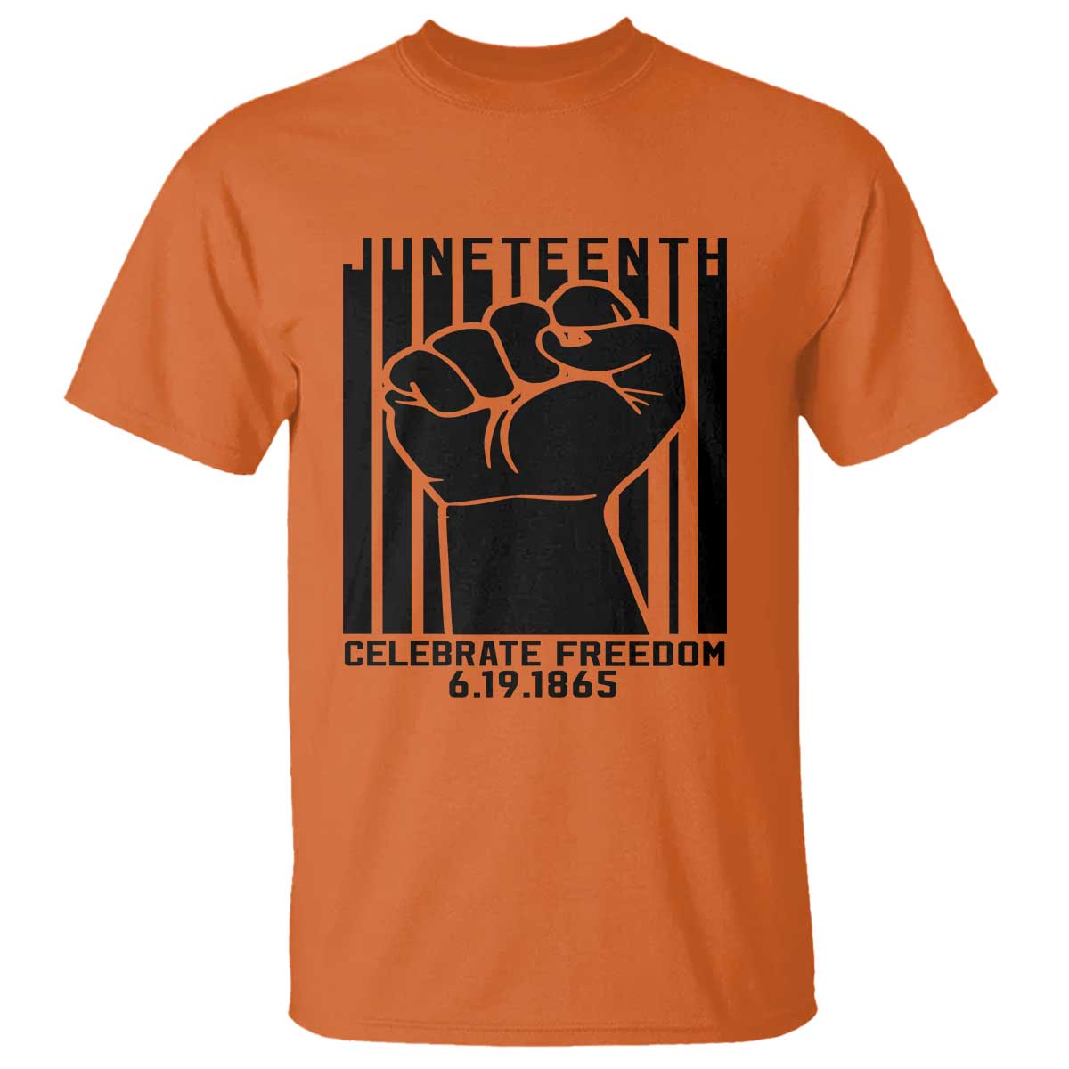 Juneteenth 1865 Independence T Shirt Celebrate Freedom Raised Fist