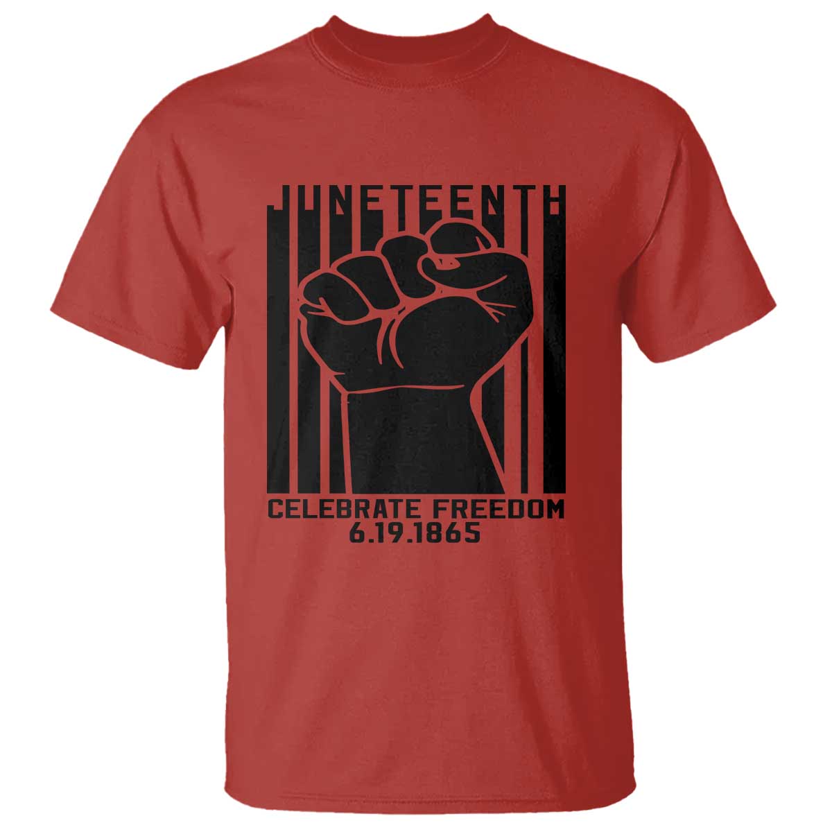 Juneteenth 1865 Independence T Shirt Celebrate Freedom Raised Fist