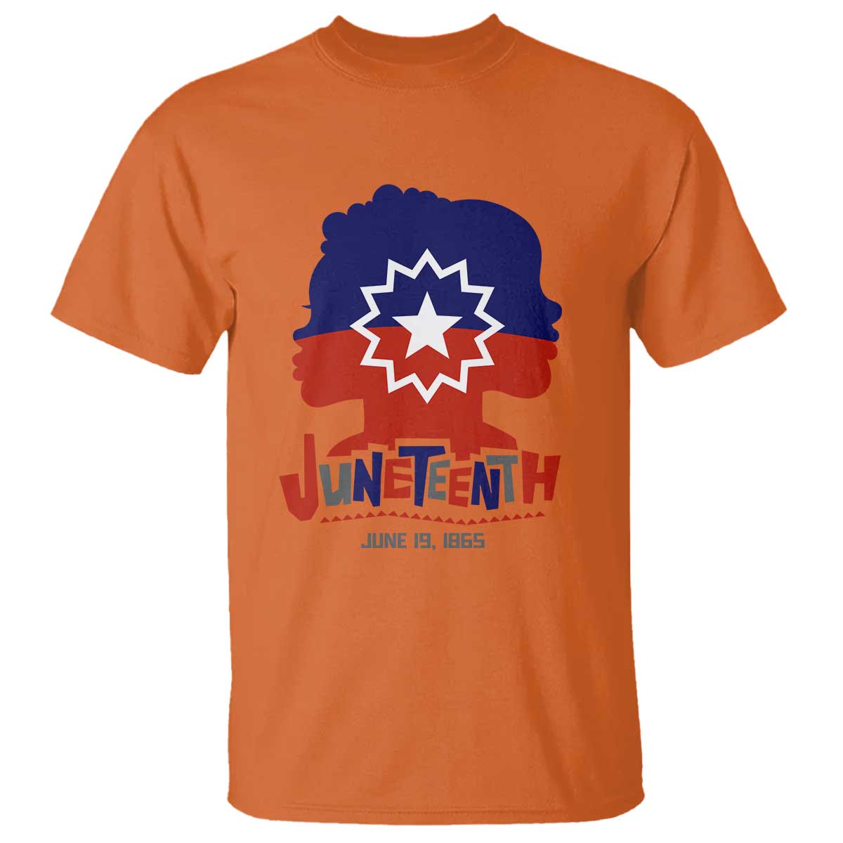 Juneteenth Flag T Shirt Celebrating Black Freedom Day 1865