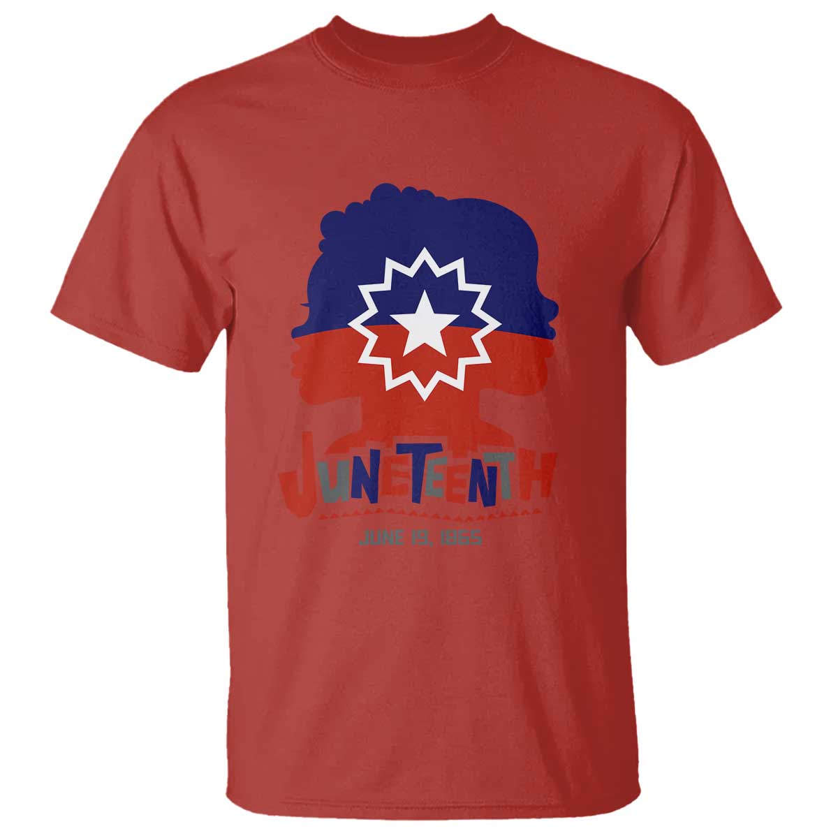 Juneteenth Flag T Shirt Celebrating Black Freedom Day 1865