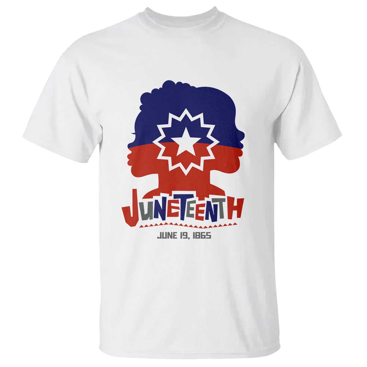 Juneteenth Flag T Shirt Celebrating Black Freedom Day 1865