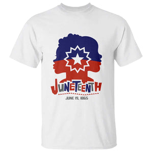 Juneteenth Flag T Shirt Celebrating Black Freedom Day 1865