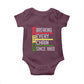 Juneteenth 1865 Baby Onesie Breaking Every Chain