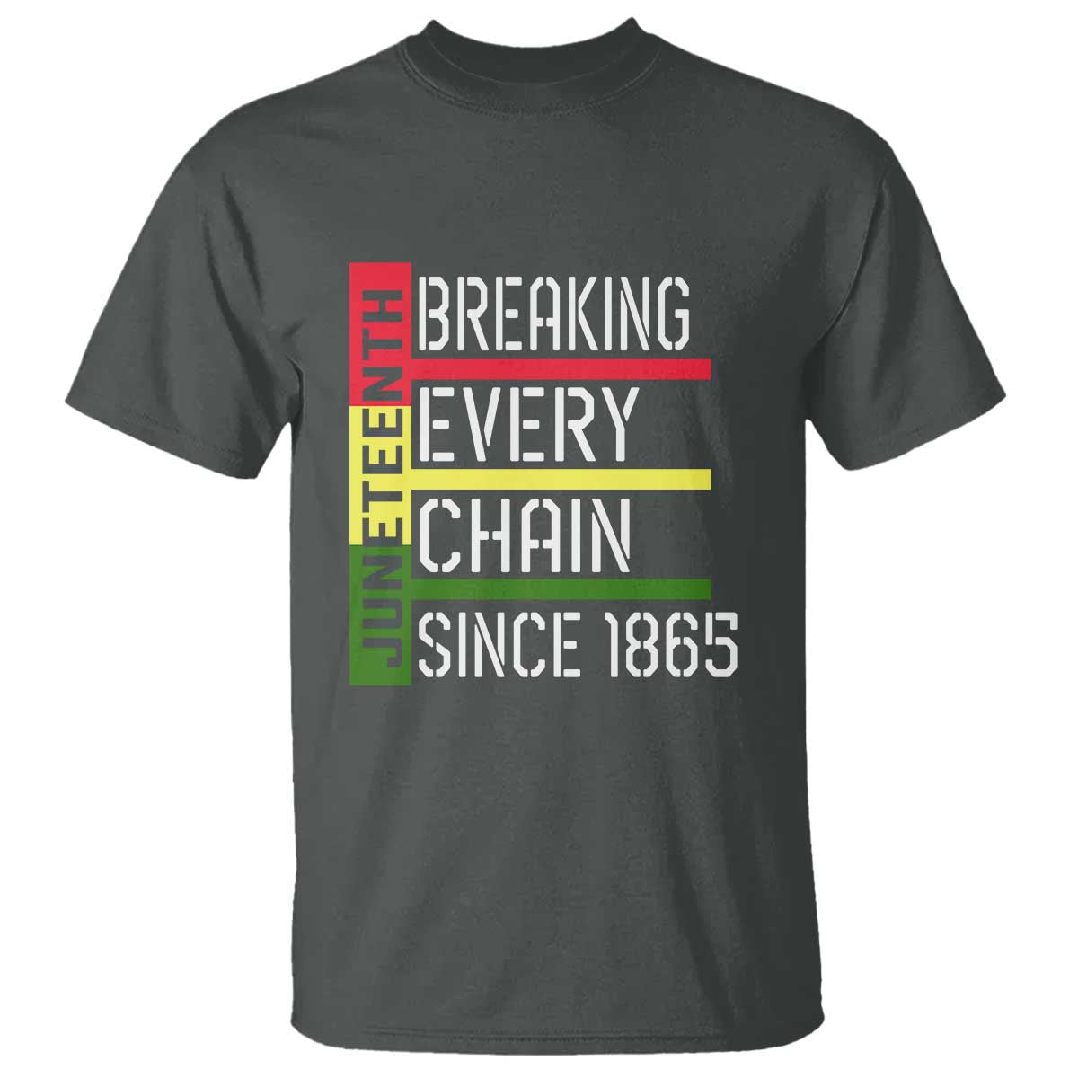 Juneteenth 1865 T Shirt Breaking Every Chain