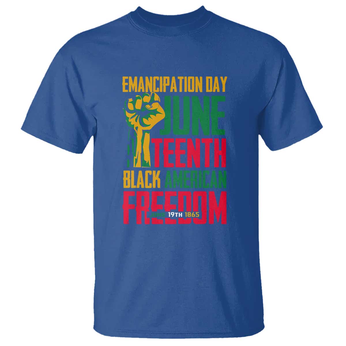 Emancipation Day T Shirt Juneteenth Black American Freedom Since 1865