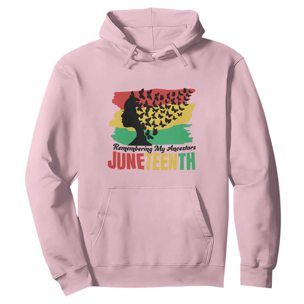 Juneteenth 1865 Hoodie Remembering My Ancestors