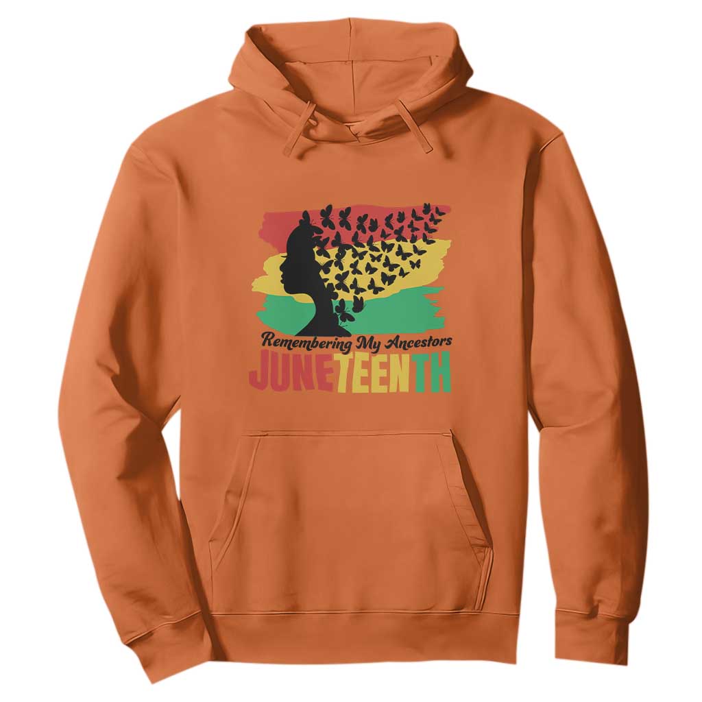Juneteenth 1865 Hoodie Remembering My Ancestors