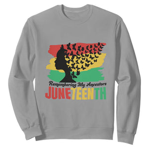 Juneteenth 1865 Sweatshirt Remembering My Ancestors