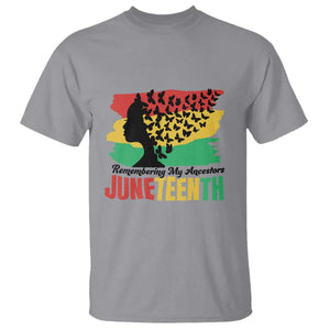 Juneteenth 1865 T Shirt Remembering My Ancestors