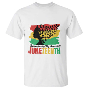 Juneteenth 1865 T Shirt Remembering My Ancestors