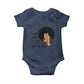 Black Queen Baby Onesie Lady Curly Natural Afro African American Ladies