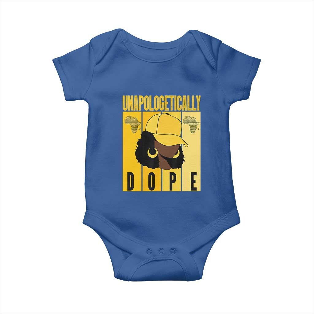 Unapologetically Dope Baby Onesie Black History Month African America