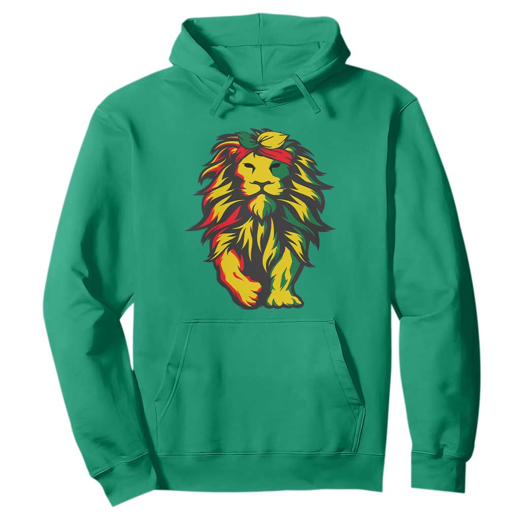 Juneteenth Lion Hoodie Cool Black History African American Pride