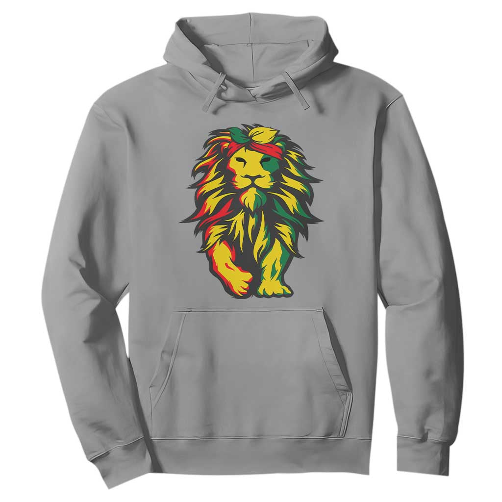 Juneteenth Lion Hoodie Cool Black History African American Pride