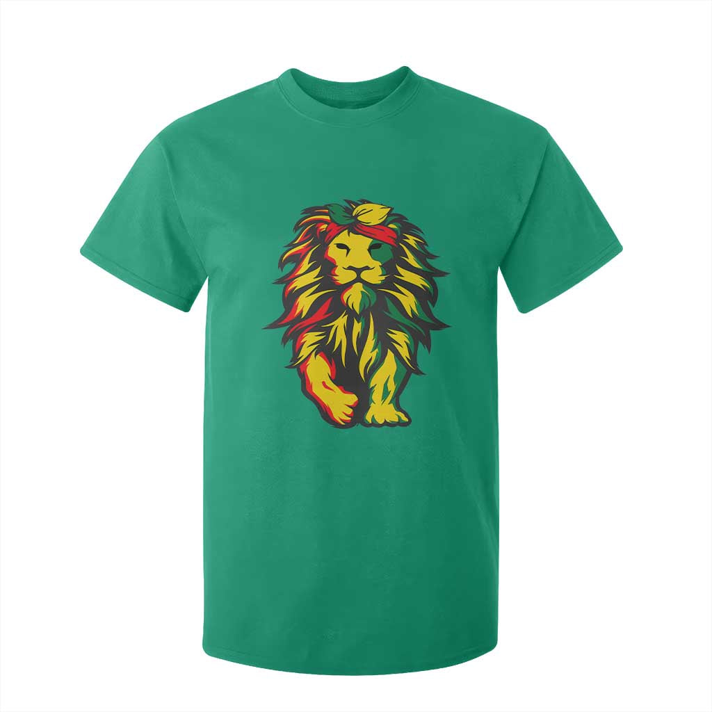 Juneteenth Lion T Shirt For Kid Cool Black History African American Pride