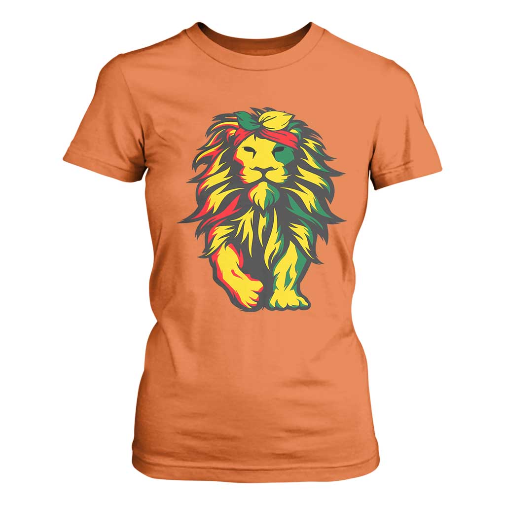 Juneteenth Lion T Shirt For Women Cool Black History African American Pride