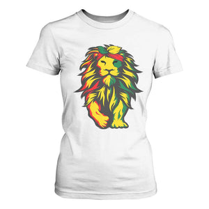 Juneteenth Lion T Shirt For Women Cool Black History African American Pride