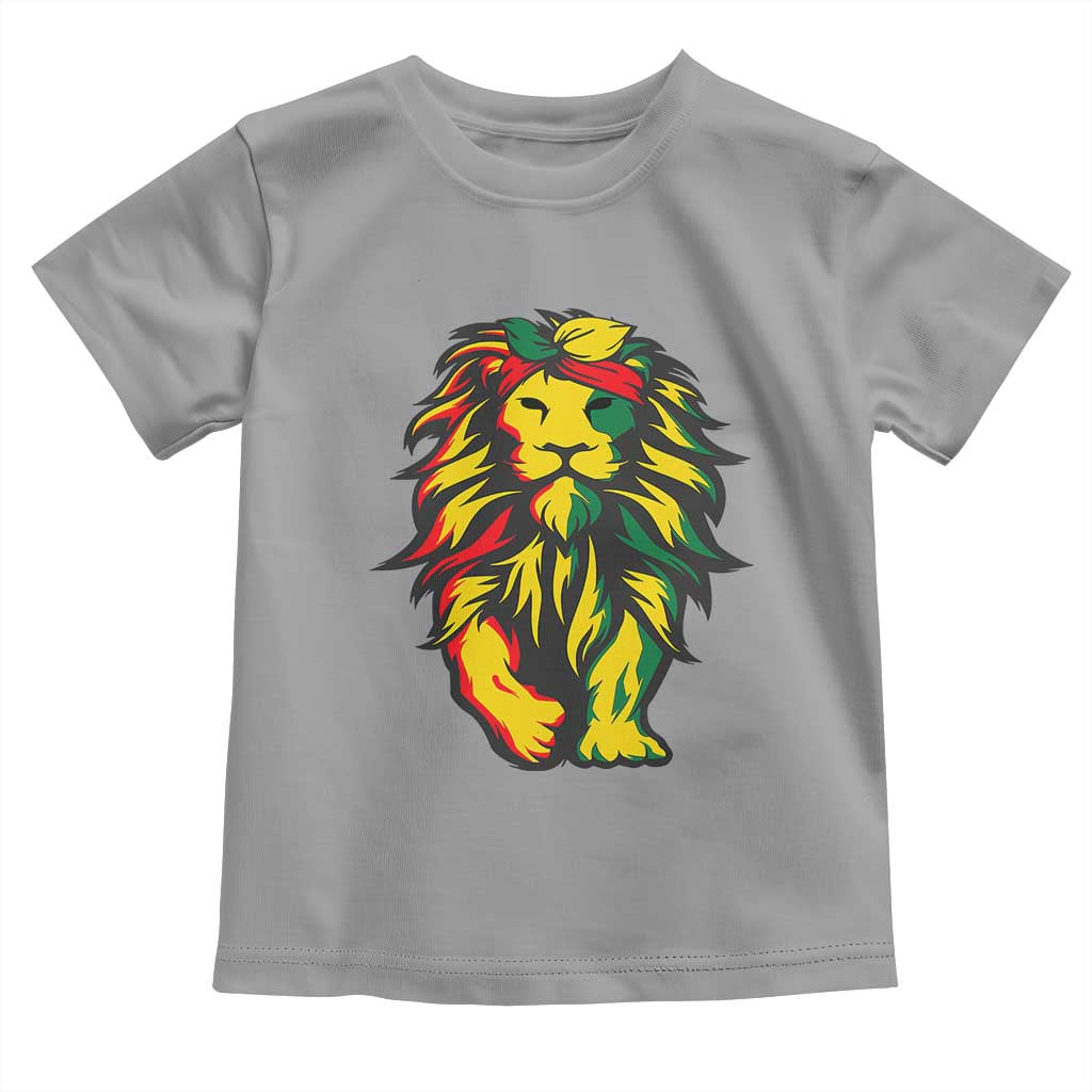 Juneteenth Lion Toddler T Shirt Cool Black History African American Pride