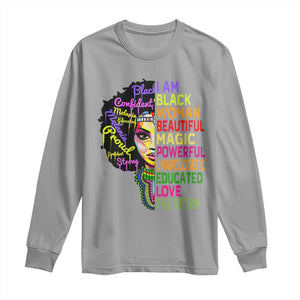 Black History Long Sleeve Shirt I Am The Storm Women Juneteenth