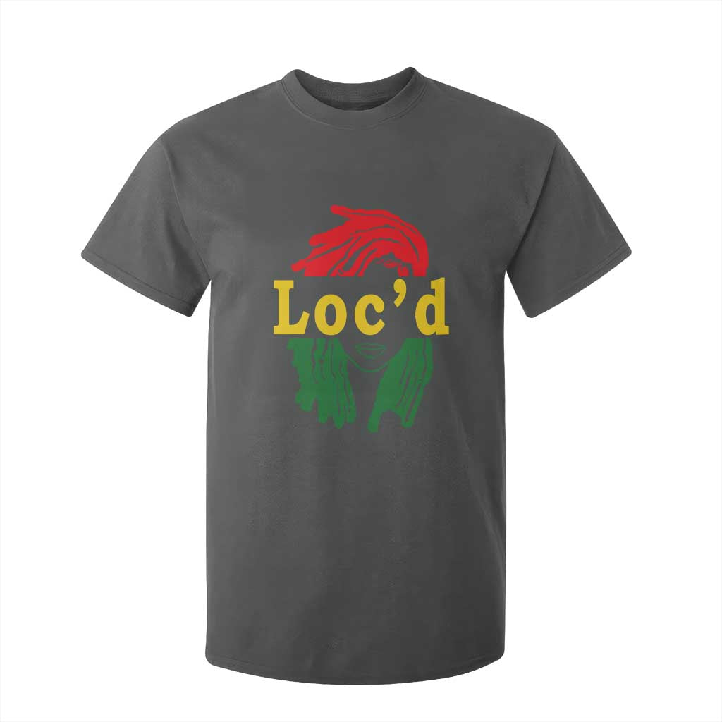 Locd Hair Girl T Shirt For Kid Black Woman Melanin Girl Juneteenth