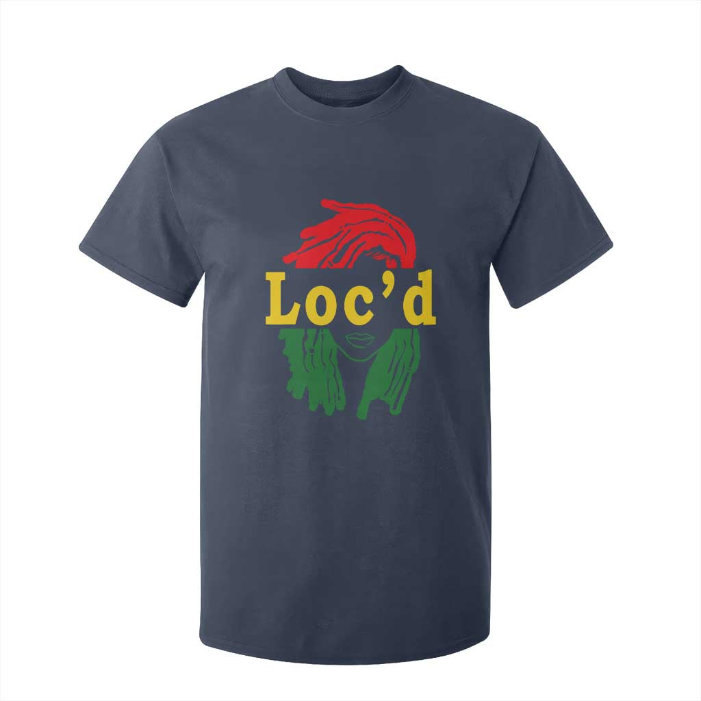 Locd Hair Girl T Shirt For Kid Black Woman Melanin Girl Juneteenth