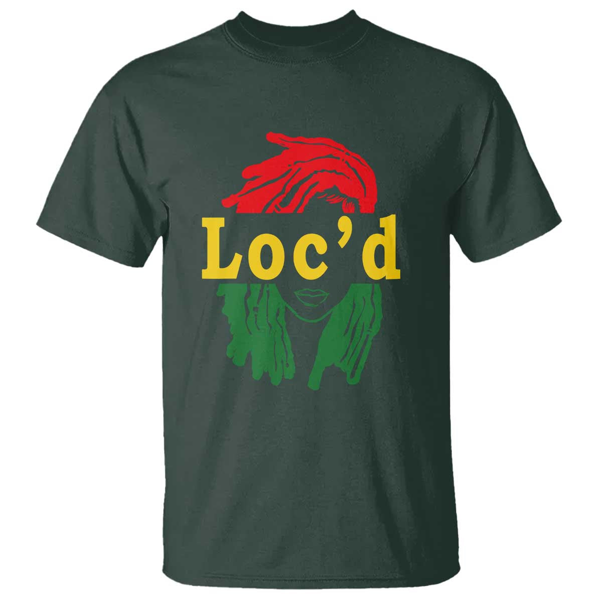 Locd Hair Girl T Shirt Black Woman Melanin Girl Juneteenth