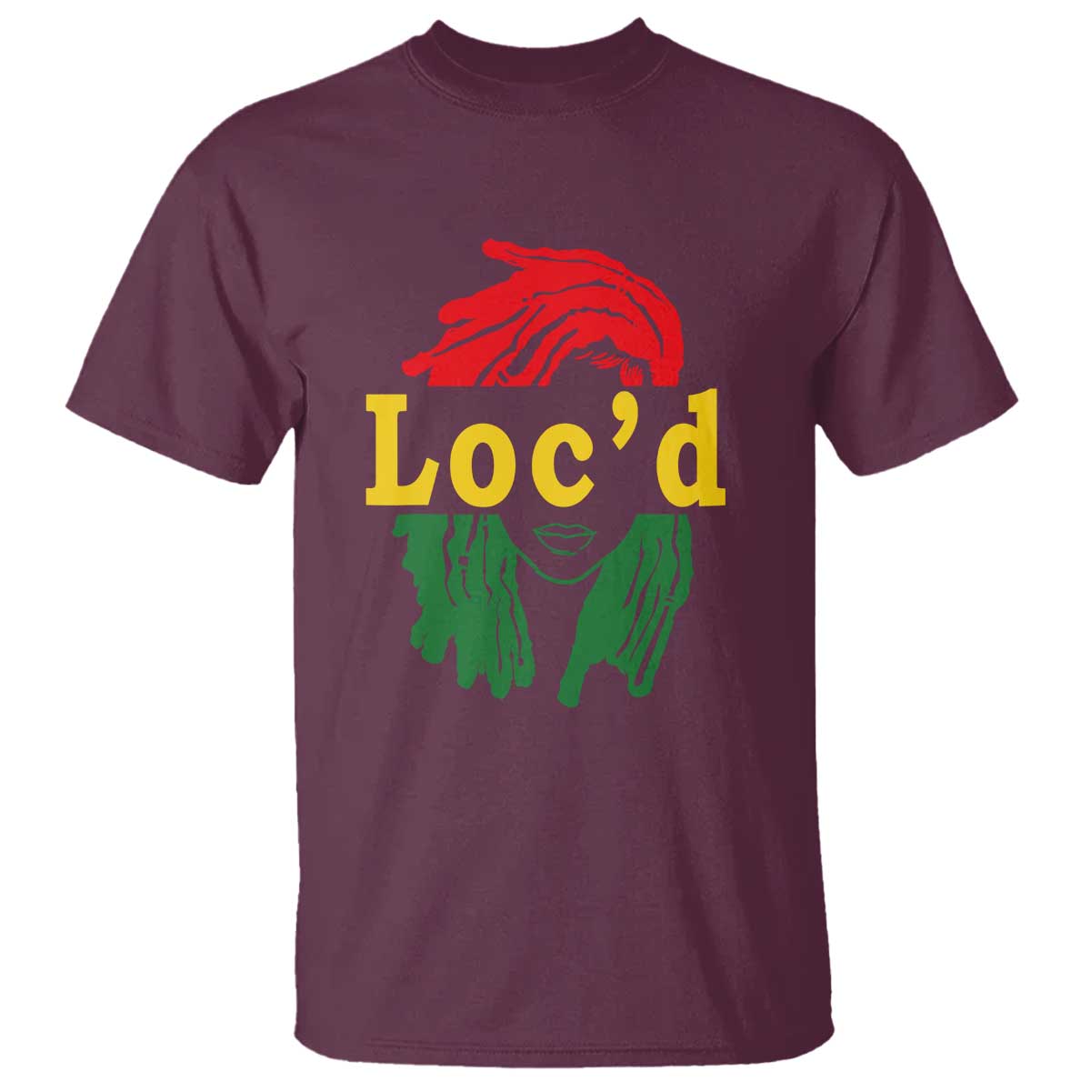 Locd Hair Girl T Shirt Black Woman Melanin Girl Juneteenth