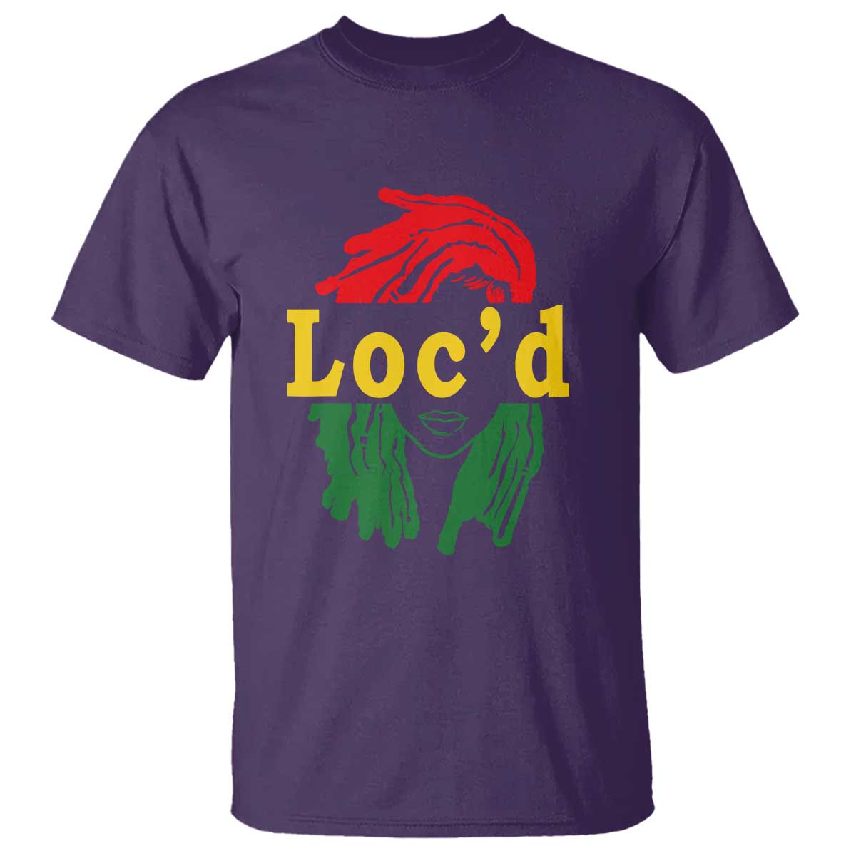 Locd Hair Girl T Shirt Black Woman Melanin Girl Juneteenth