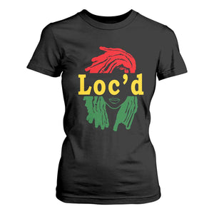 Locd Hair Girl T Shirt For Women Black Woman Melanin Girl Juneteenth