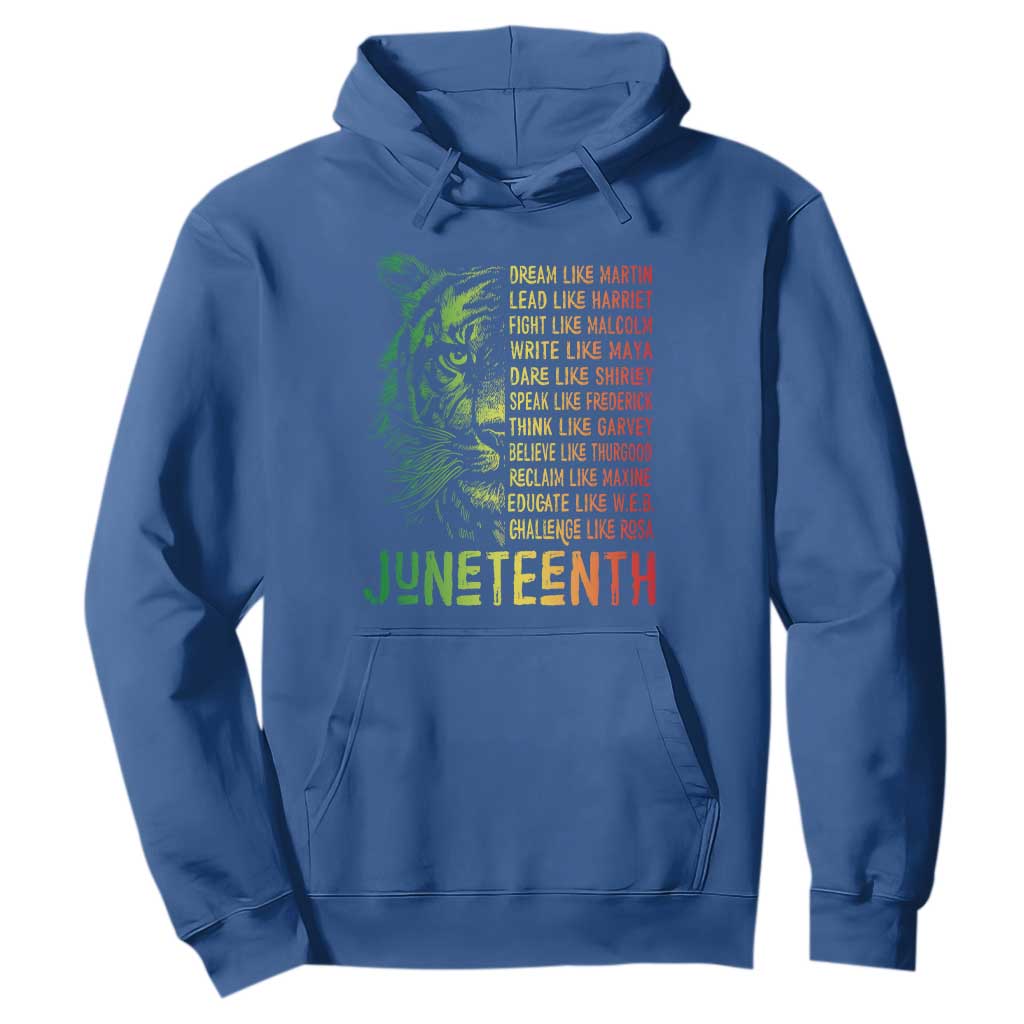 Juneteenth Hoodie Dream Like Leaders