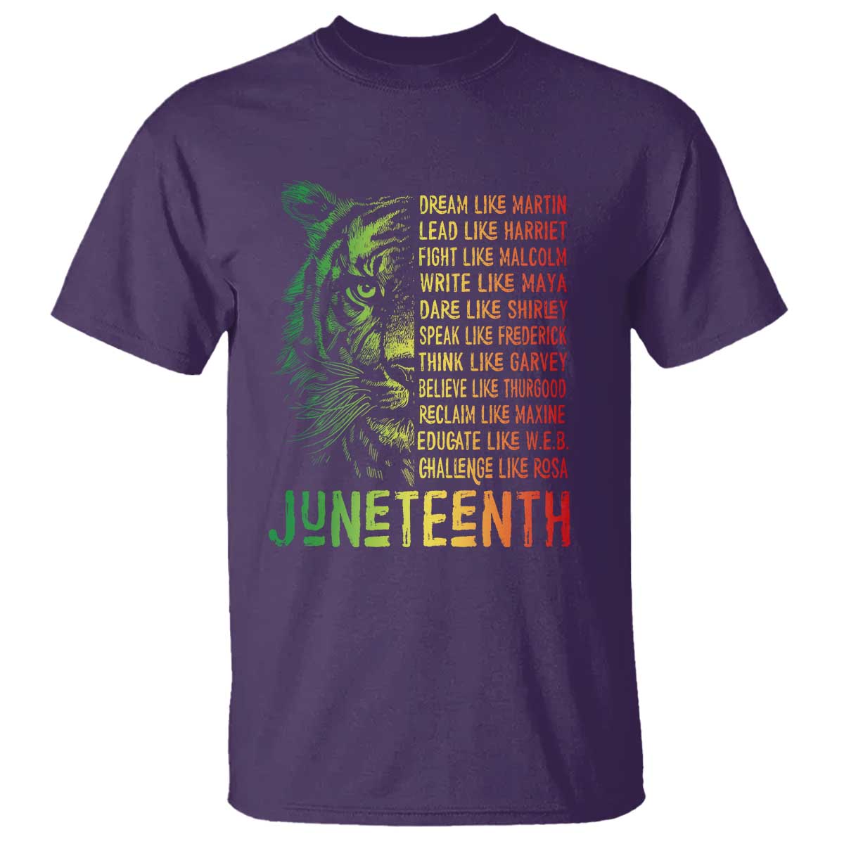 Juneteenth T Shirt Dream Like Leaders