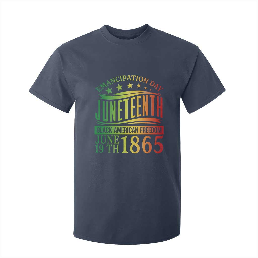 Emancipation Day Juneteenth T Shirt For Kid Celebrating Black Americna Freedom Since 1865