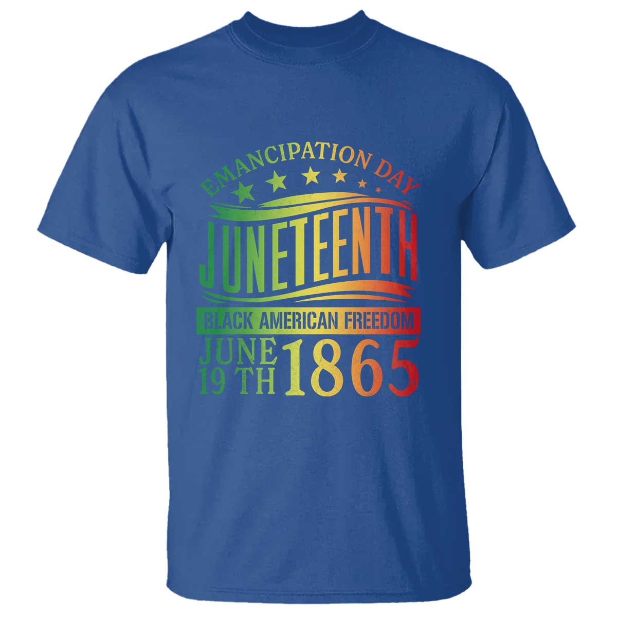 Emancipation Day Juneteenth T Shirt Celebrating Black Americna Freedom Since 1865