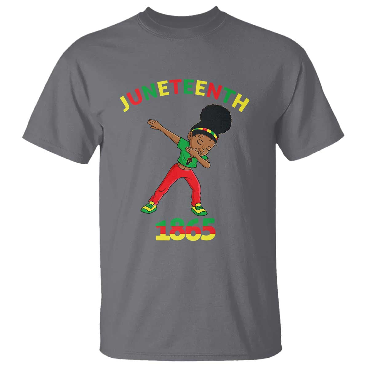 Funny Black History T Shirt Dabbing Black Princess Juneteenth 1865